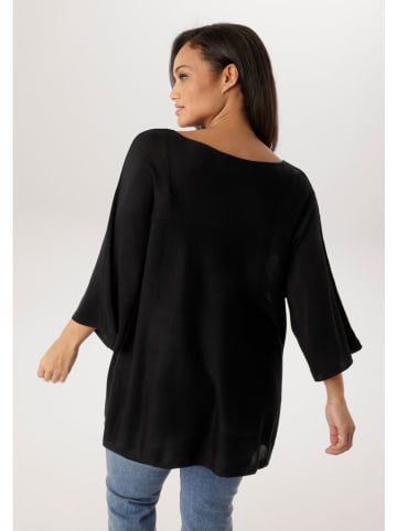 Aniston Pullover in Schwarz