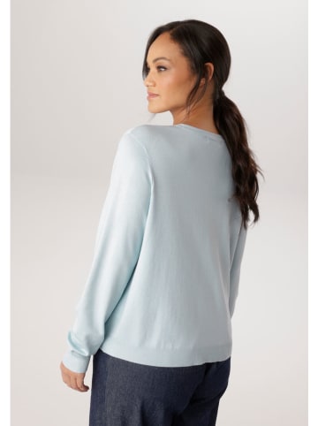 Aniston Cardigan in Hellblau