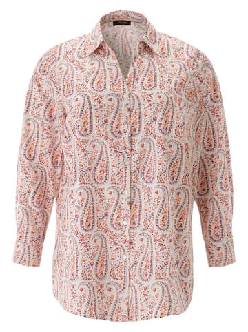 Aniston Bluse in Rosé/ Blau