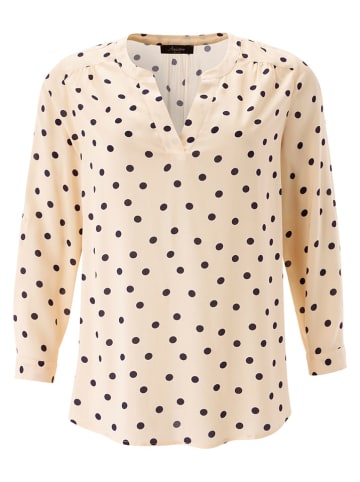 Aniston Blouse zandkleurig/zwart