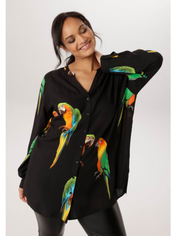 Aniston Bluse in Schwarz