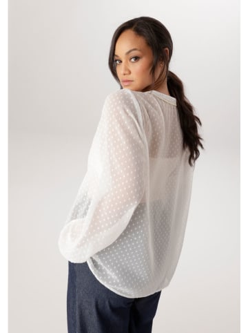 Aniston Bluse in Weiß