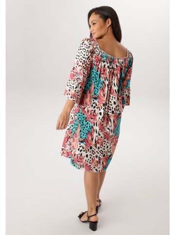 Aniston Sukienka w kolorze jasnoróżowo-turkusowym