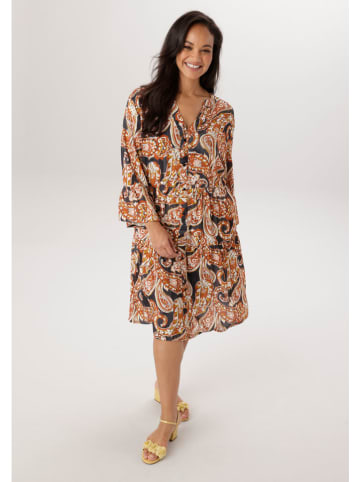 Aniston Sukienka w kolorze czarno-brązowym