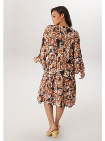 Aniston Kleid in Schwarz/ Braun