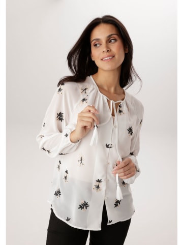 Aniston Bluse in Weiß