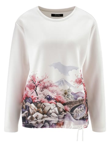 Aniston Sweatshirt in Weiß
