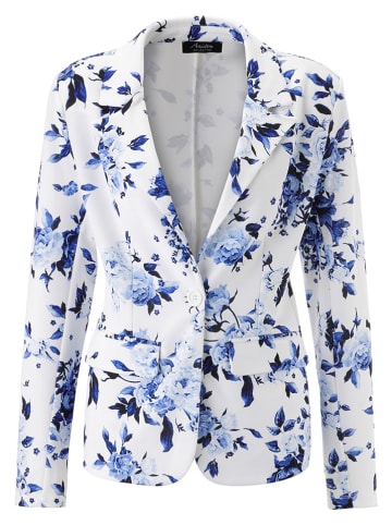 Aniston Blezer w kolorze biało-niebieskim