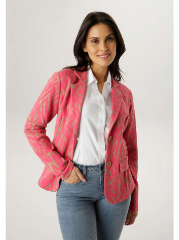 Aniston Blazer roze/lichtbruin