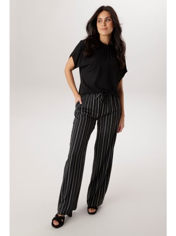 Aniston Broek zwart/wit
