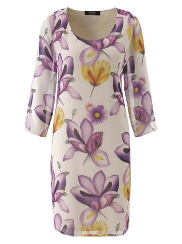 Aniston Kleid in Creme/ Lila