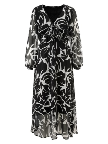 Aniston Jurk zwart/wit