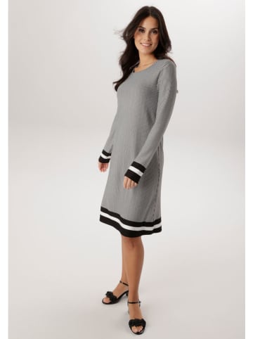 Aniston Jurk zwart/wit