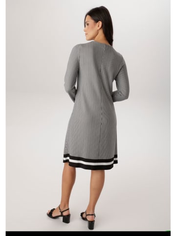 Aniston Kleid in Schwarz/ Weiß