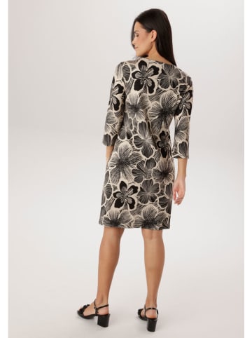 Aniston Jurk beige/zwart