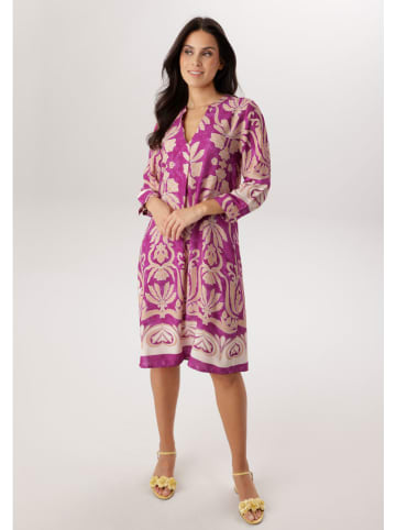 Aniston Sukienka w kolorze fioletowo-beżowym