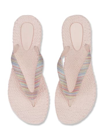 Ilse Jacobsen Japonki w kolorze jasnoróżowym ze wzorem