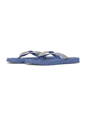 Ilse Jacobsen Teenslippers blauw/meerkleurig
