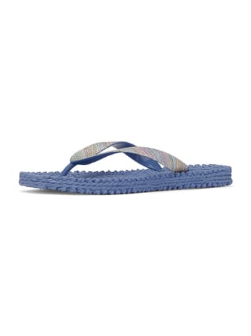 Ilse Jacobsen Teenslippers blauw/meerkleurig
