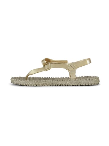 Ilse Jacobsen Teensandalen beige/goudkleurig