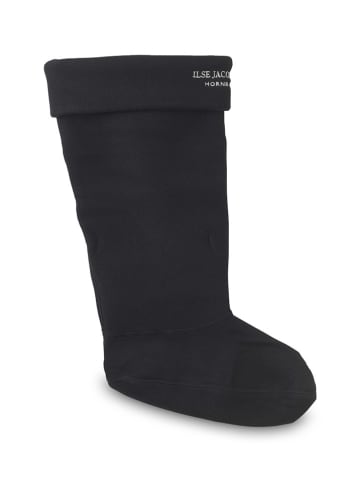 Ilse Jacobsen Fleece sokken zwart