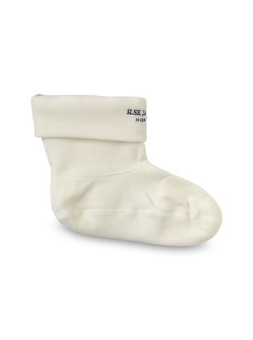 Ilse Jacobsen Fleece-Socken in Weiß