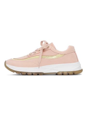 Ilse Jacobsen Sneakersy w kolorze złoto-jasnoróżowym