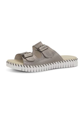 Ilse Jacobsen Klapki w kolorze srebrnym