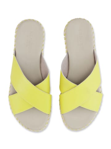 Ilse Jacobsen Klapki w kolorze żółtym