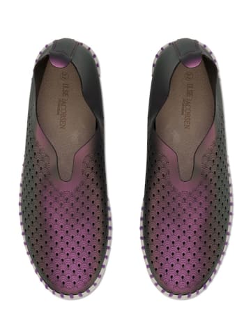 Ilse Jacobsen Slippersy w kolorze szaro-fioletowym