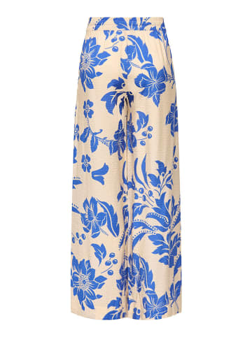 JDY Marlenehose "Troya" in Beige/ Blau