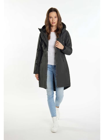 Schmuddelwedda Parka in Schwarz