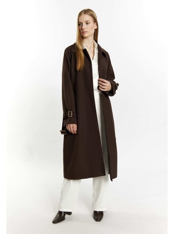 Schmuddelwedda Übergangsmantel in Braun