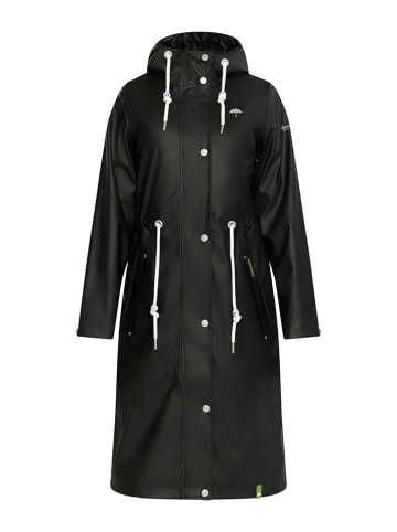 Schmuddelwedda Regenmantel in Schwarz