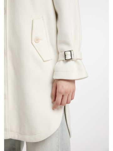 Schmuddelwedda Übergangsmantel in Creme