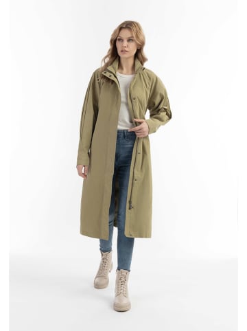 Schmuddelwedda Tussenmantel olijfgroen