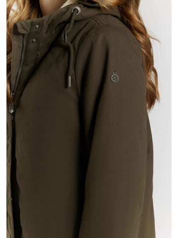 Schmuddelwedda Winterjas kaki