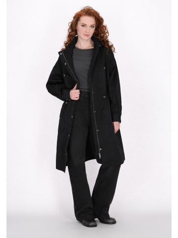 Schmuddelwedda Parka in Schwarz