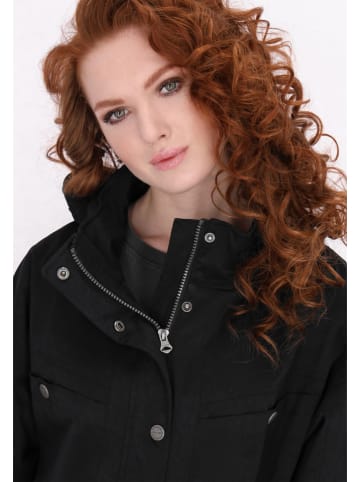 Schmuddelwedda Parka in Schwarz