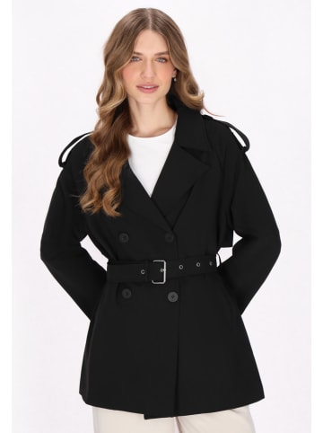 Schmuddelwedda Trenchcoat in Schwarz