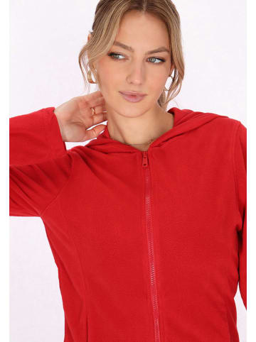Schmuddelwedda Fleecejacke in Rot