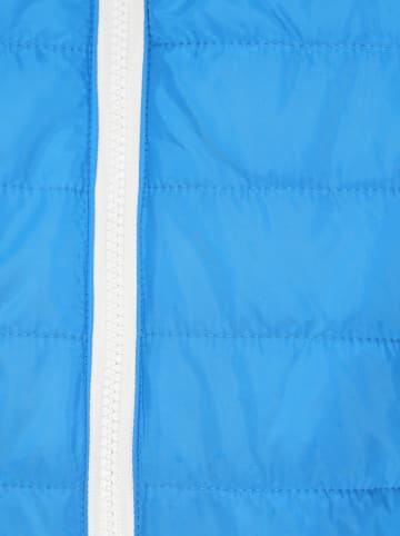 Schmuddelwedda Doorgestikte jas blauw/wit