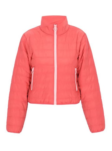 Schmuddelwedda Steppjacke in Orange/ Weiß