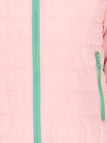 Schmuddelwedda Steppjacke in Rosa/ Grün