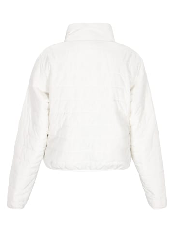 Schmuddelwedda Steppjacke in Weiß/ Rosa