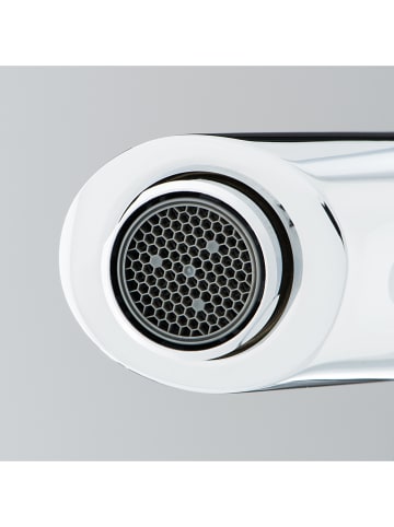 Schütte Bateria wannowa w kolorze srebrnym z termostatem