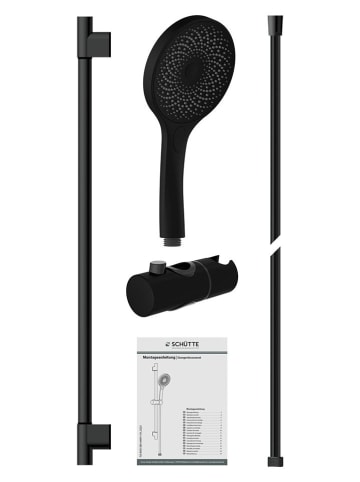 Schütte Hoofddoucheset ‘Capri’ zwart