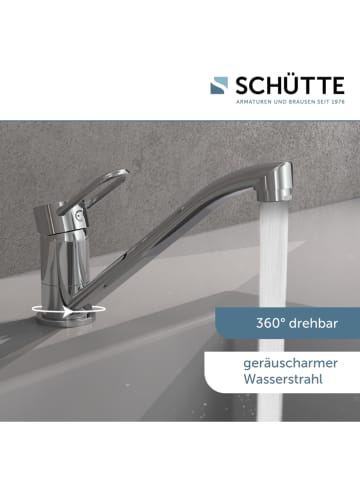 Schütte Gootsteenkraan "Birte" zilverkleurig