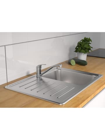 Schütte Bateria zlewozmywakowa "Athos" w kolorze srebrnym