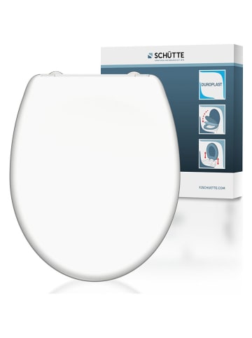 Schütte Toiletbril met softclose wit